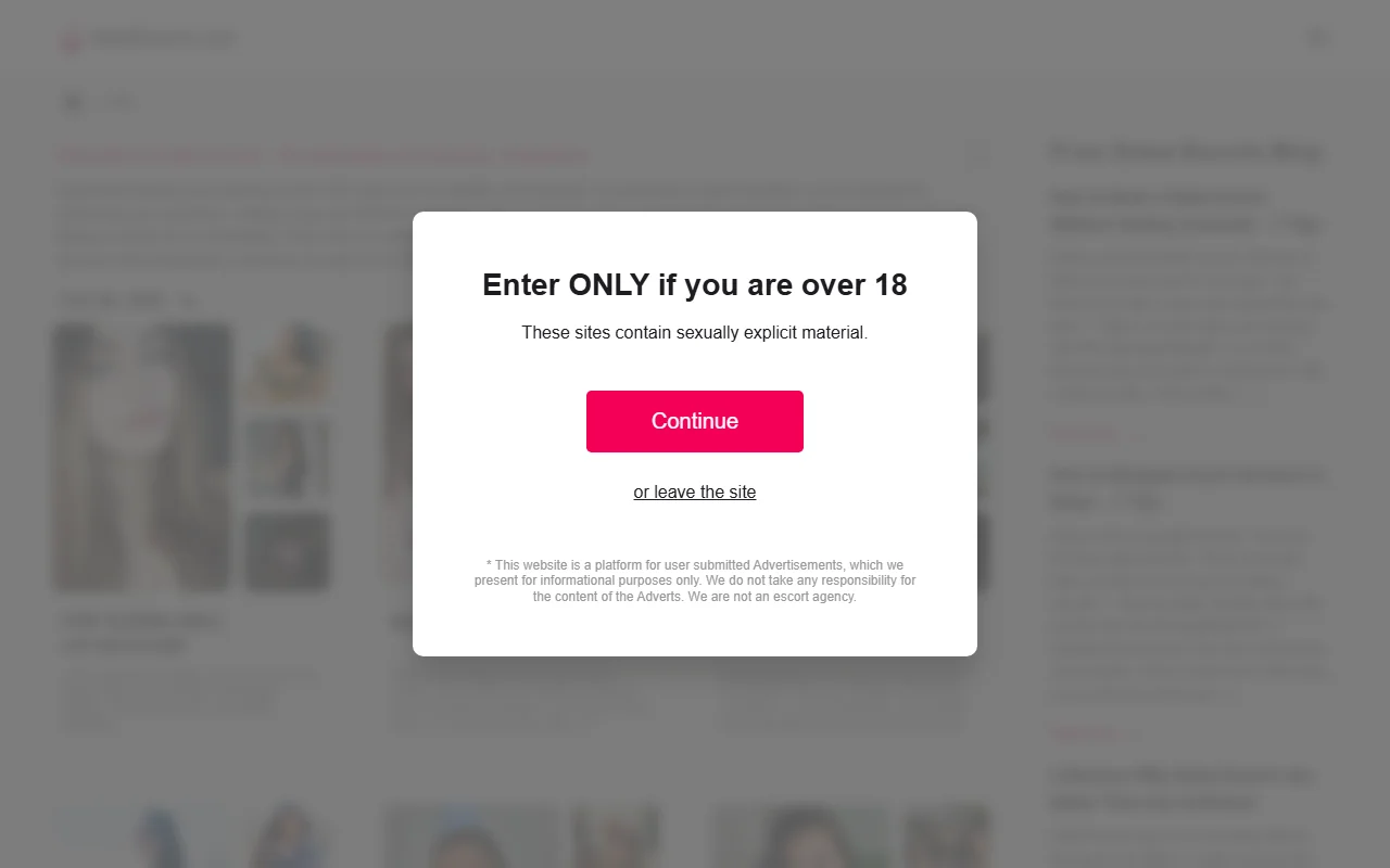 Screenshot: Dubaiescorts Screenshot of Dubaiescorts